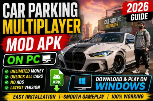 Car Parking Multiplayer MOD APK on PC 