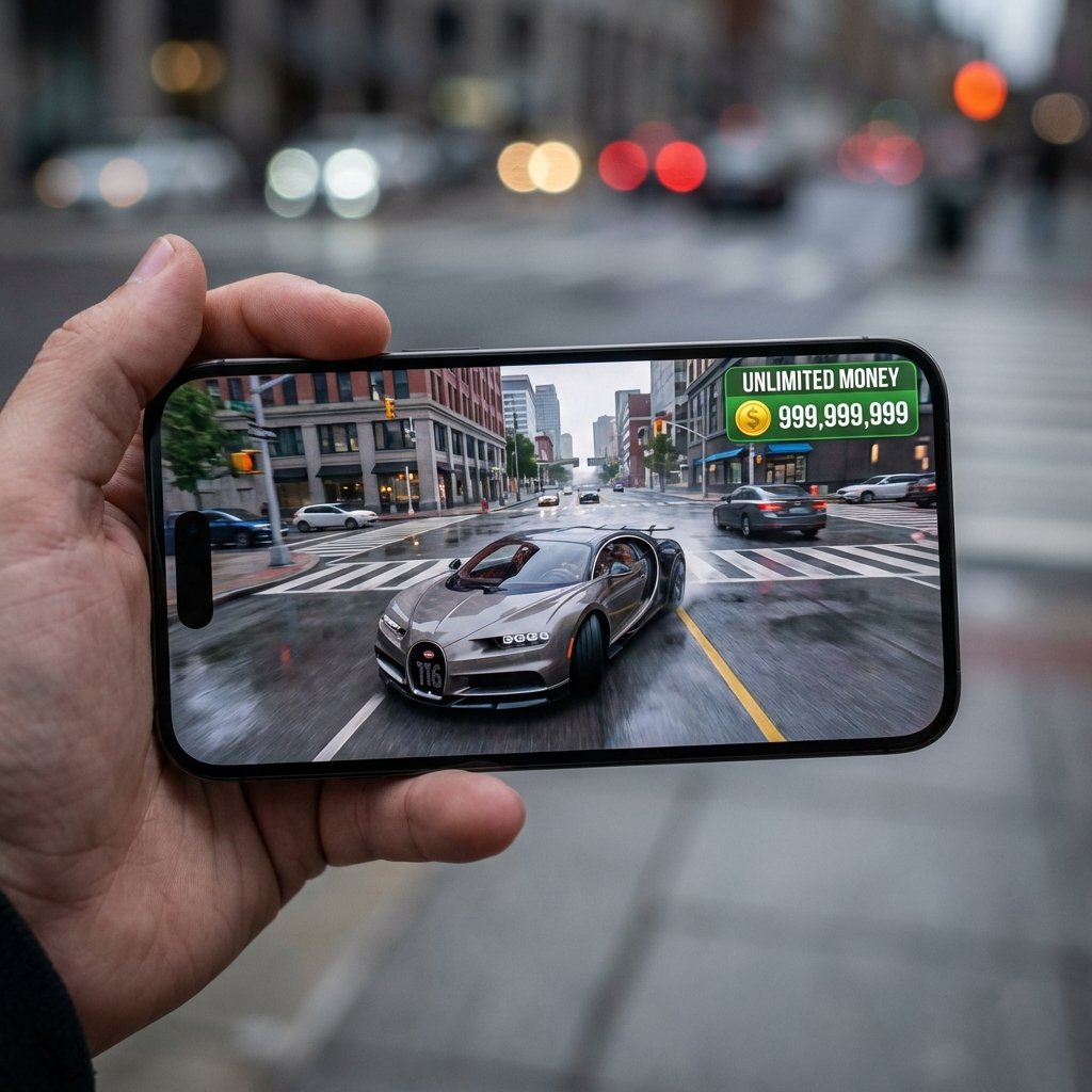 Car Parking Multiplayer iOS Gameplay on iPhone 15 Pro Max